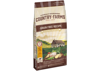 COUNTRY FARMS GRAIN FREE PER CANI ADULTI RICCO IN POLLO da kg 2,5